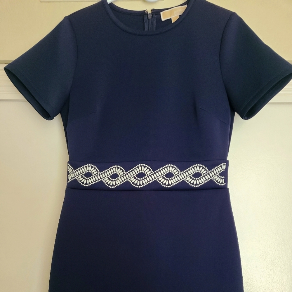 Michael Kors Dress Dark Blue Medium
